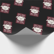 Rechter niet op Pitbull Wrapping Paper