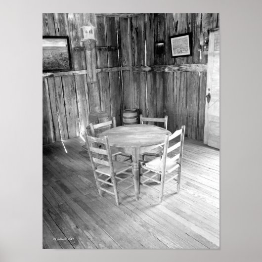 Rechter Roy Bean's Place Poster (Voorkant)