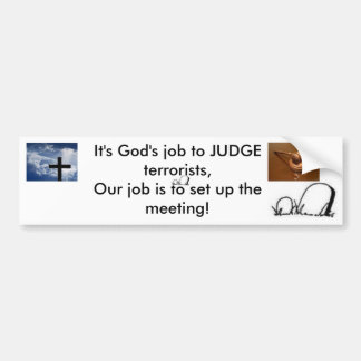 rechter-terrorist bumpersticker