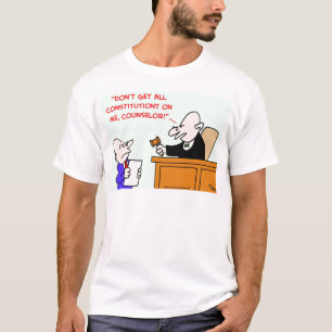 rechterlijke grondwet t-shirt
