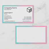 Rechthoek - Soap Sandwich Visitekaartje (Voorkant / Achterkant)