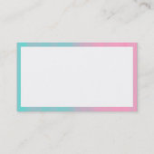 Rechthoek - Soap Sandwich Visitekaartje (Achterkant)