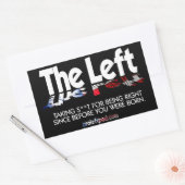 Rechthoek Stickers - Links, gedefinieerd... (Envelop)