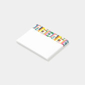 Rechthoeken en strips post-it® notes (Schuin)