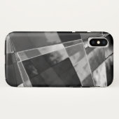 Rechthoeken, met grijs oog, ingewikkeld of uitgere Case-Mate iPhone case (Achterkant (horizontaal))