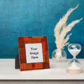 Rechthoeken, patchwork-patroon, doedelen. Schrootg Fotoplaat (Insitu)