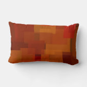 Rechthoeken, patchwork-patroon, doedelen. Schrootg Kussen (Achterkant)