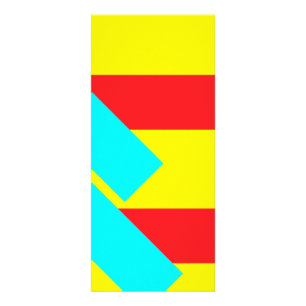 Rechthoeken Reclamekaart