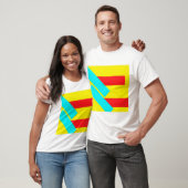 Rechthoeken T-shirt (Unisex)
