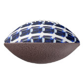 Rechthoekig saffier american football (Gedraaid 270)