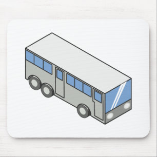 Rechthoekige bus muismat