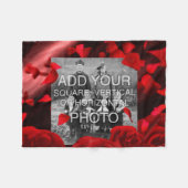 Rechthoekige of Instagram-foto aangepaste fleece d Deken (Voorkant (Horizontaal))