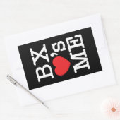 ❤ RECHTHOEKIGE STICKER (Envelop)