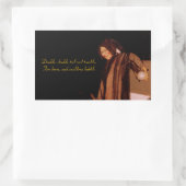 Rechthoekige Stickers van de "heks" (Tas)