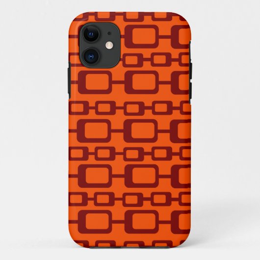 Rechthoekketens Case-Mate iPhone Case (Achterkant)