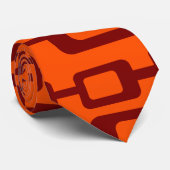 Rechthoekketens Stropdas (Opgerold)