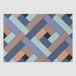 Rechthoekpatroon (ver3) met aangepaste details tissuepapier