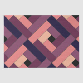 Rechthoekpatroon (ver5) met aangepaste details tissuepapier