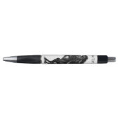Rechtop Black Horse Pen met aangepaste tekst (Voorkant)