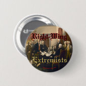 Rechts-extremisten Ronde Button 5,7 Cm (Voorkant /achterkant)