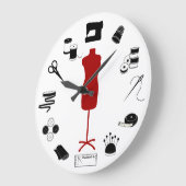 Rechts naaien grote klok (Hoek)