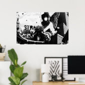 Rechts naar het hart poster (Thuiskantoor)