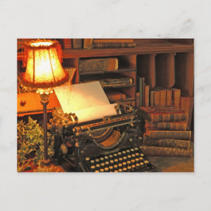 Rechts op en schrijf over briefkaart