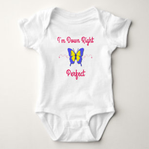 Rechts perfect, onderaan Syndrome Butterfly Romper
