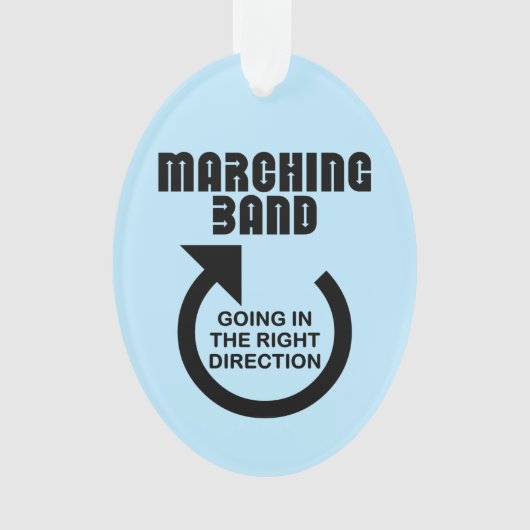 Rechtse richting Marching Band Ornament (voorkant)