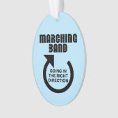 Rechtse richting Marching Band Ornament (voorkant)