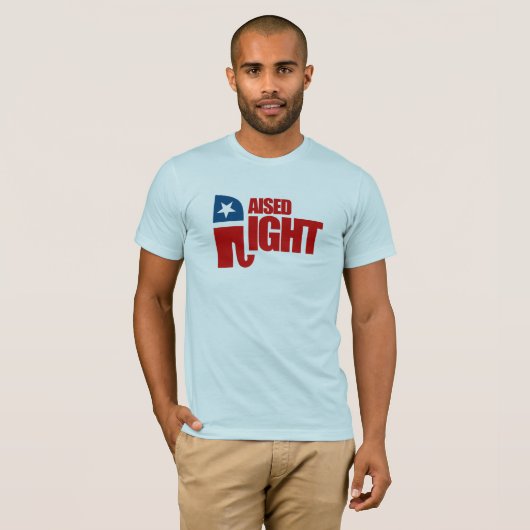 RECHTSGROOT T-SHIRT (Voorkant volledig)