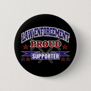 Rechtshandhavingsprouwersondersteuning Ronde Button 5,7 Cm