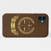 Rechtskundige gepersonaliseerde Case-Mate iPhone h Case (Achterkant (horizontaal))