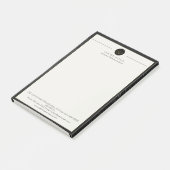 Rechtsmaatstaven van de kantoor post-it® notes (Schuin)