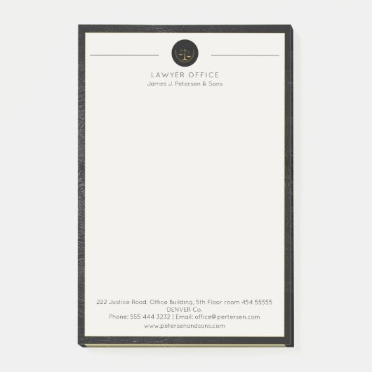 Rechtsmaatstaven van de kantoor post-it® notes (Voorkant)