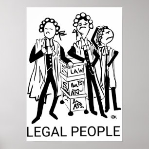 Rechtspersonen Poster