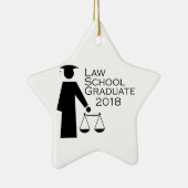 Rechtsschool Afstuderen 2018 Keramisch Ornament (Rechts)