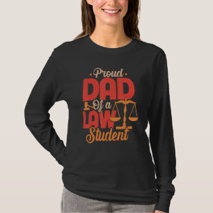 Rechtsstudent Trots Vader Toekomstige Advocaten Va T-shirt