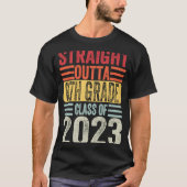 Rechtstreeks achtste graad 2023 8e graad t-shirt (Voorkant)
