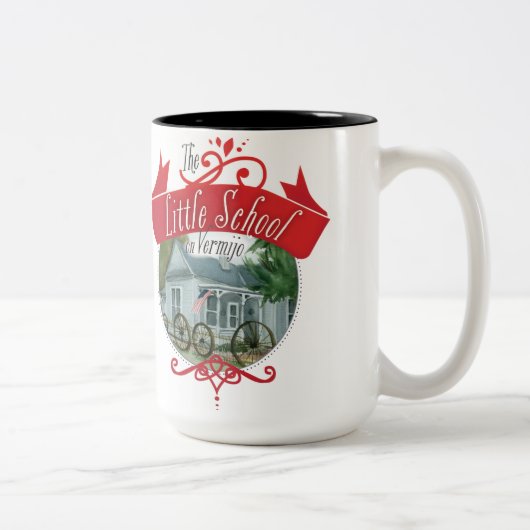 Rechtstreeks behandelde BIG-mok Tweekleurige Koffiemok (Rechts)