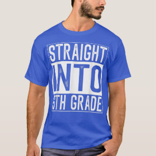 Rechtstreeks in 6e graad Terug naar school eerste T-shirt