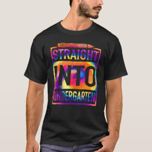 Rechtstreeks in de kleuterschool t-shirt