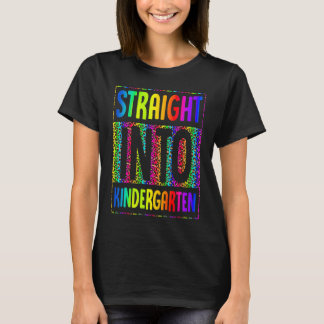 Rechtstreeks naar de kleuterschool Terug naar scho T-shirt