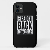 Rechtstreeks Terug naar Teaching Case-Mate iPhone Case (Achterkant)