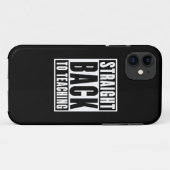 Rechtstreeks Terug naar Teaching Case-Mate iPhone Case (Achterkant (horizontaal))