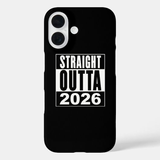 Rechtstreeks uit 2026 Case-Mate iPhone case (Achterkant)