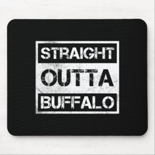 Rechtstreeks uit Buffalo New York Vintage Vervuild Muismat