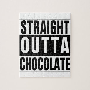 Rechtstreeks Uit Chocolate Legpuzzel