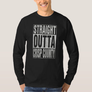 RECHTSTREEKS UIT CRISP COUNTY Cool Huis Quote T-shirt