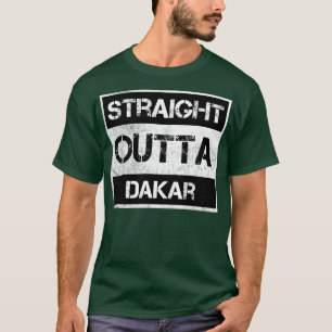 Rechtstreeks uit Dakar Senegal verontrust zo T-shirt